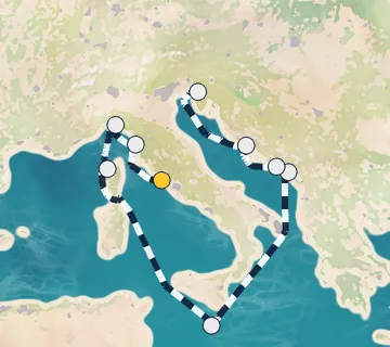 10 Night Rome to Trieste cruise