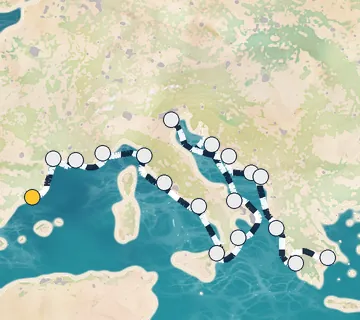 21 Night Barcelona to Athens cruise