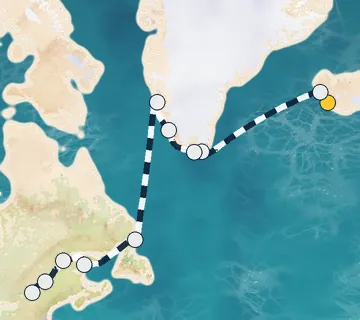 14 Night Reykjavik to Montreal cruise