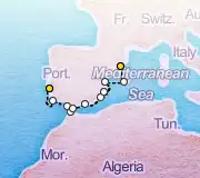 14 Night Lisbon to Barcelona cruise