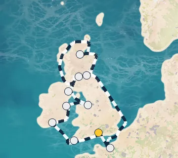12 Night London to London cruise