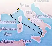 5 Night Rome to Savona cruise