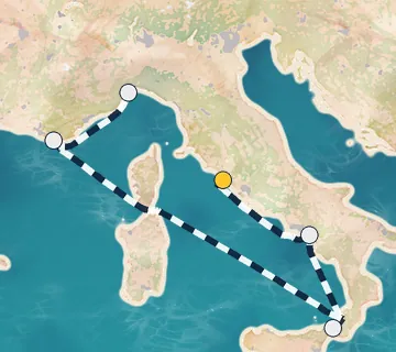 5 Night Rome to Savona cruise