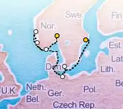 8 Night Stockholm to Oslo cruise