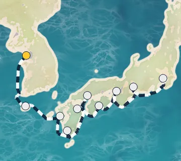 9 Night Seoul to Tokyo cruise