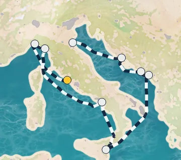 10 Night Rome to Ravenna cruise