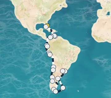 36 Night Miami to Buenos Aires cruise