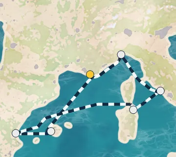 7 Night Toulon to Toulon cruise