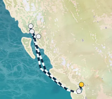 6 Night Vancouver to Vancouver cruise