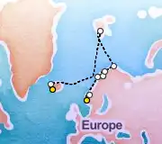 14 Night Bergen to Reykjavik cruise