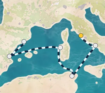 7 Night Rome to Barcelona cruise