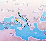 7 Night Rome to Trieste cruise