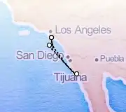 4 Night Los Angeles to Los Angeles cruise
