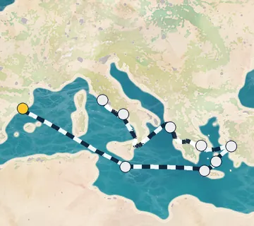 14 Night Barcelona to Rome cruise