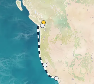 7 Night Vancouver to Los Angeles cruise