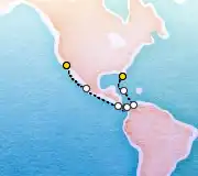 15 Night Tampa to Los Angeles cruise