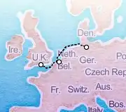 3 Night London to Hamburg cruise