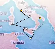 6 Night Rome to Taranto cruise