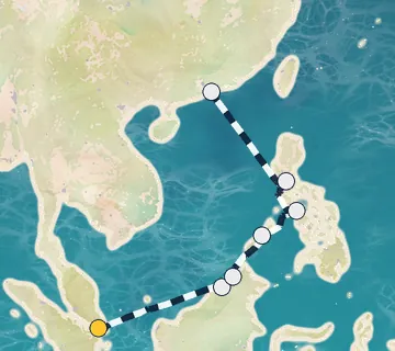 9 Night Singapore to Hong Kong cruise