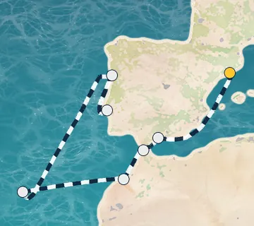 9 Night Barcelona to Lisbon cruise