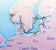 21 Night Copenhagen to Bergen cruise