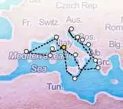 21 Night Rome to Rome cruise