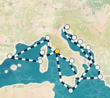 21 Night Rome to Rome cruise