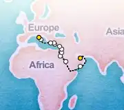 23 Night Abu Dhabi to Rome cruise