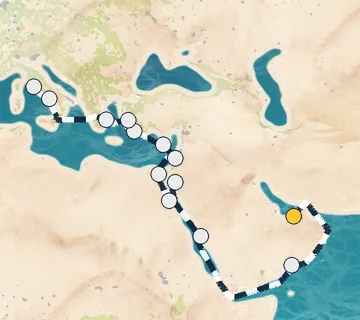 23 Night Abu Dhabi to Rome cruise