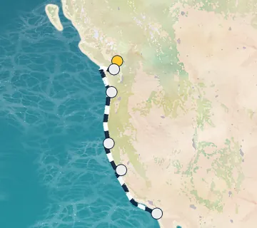 7 Night Vancouver to San Diego cruise