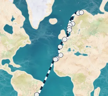 36 Night Buenos Aires to London cruise