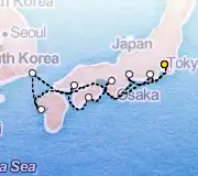 10 Night Tokyo to Tokyo cruise
