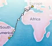 23 Night Savona to Itajai cruise