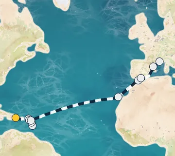19 Night Santo Domingo to Marseille cruise