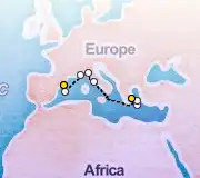 10 Night Athens to Barcelona cruise