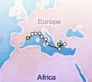 14 Night Athens to Barcelona cruise