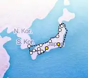 14 Night Osaka to Tokyo cruise