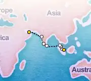 17 Night Singapore to Dubai cruise