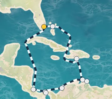 12 Night Miami to Miami cruise