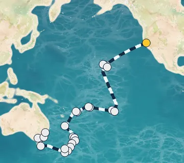 47 Night San Francisco to Sydney cruise