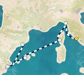 7 Night Rome to Barcelona cruise