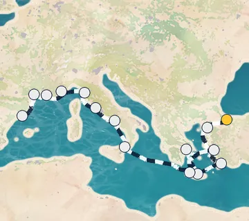 21 Night Istanbul to Barcelona cruise