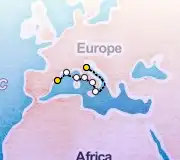 7 Night Ravenna to Barcelona cruise