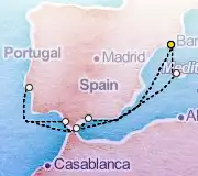 8 Night Barcelona to Barcelona cruise