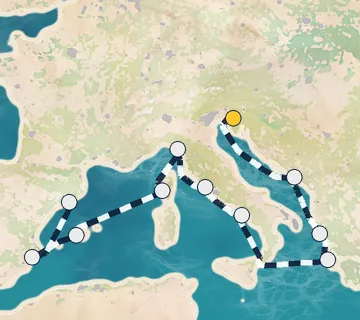14 Night Trieste to Barcelona cruise