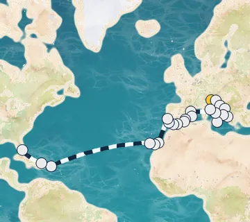 32 Night Venice to Miami cruise