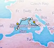 9 Night Rome to Barcelona cruise