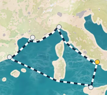 6 Night Naples to Naples cruise