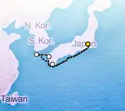 6 Night Tokyo to Tokyo cruise