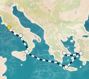 7 Night Rome to Athens cruise